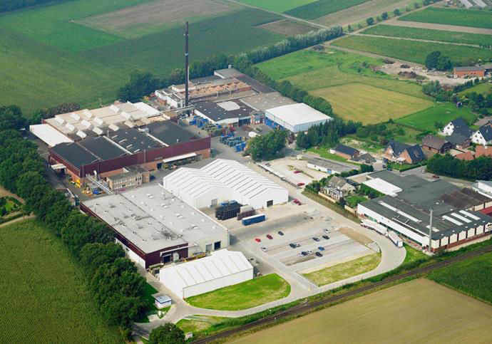 Energie: Mit Effizienzmanagement zur ISO50001-Zertifizierung | Die Betriebsstätte der Johann Borgers GmbH in Dingden. 