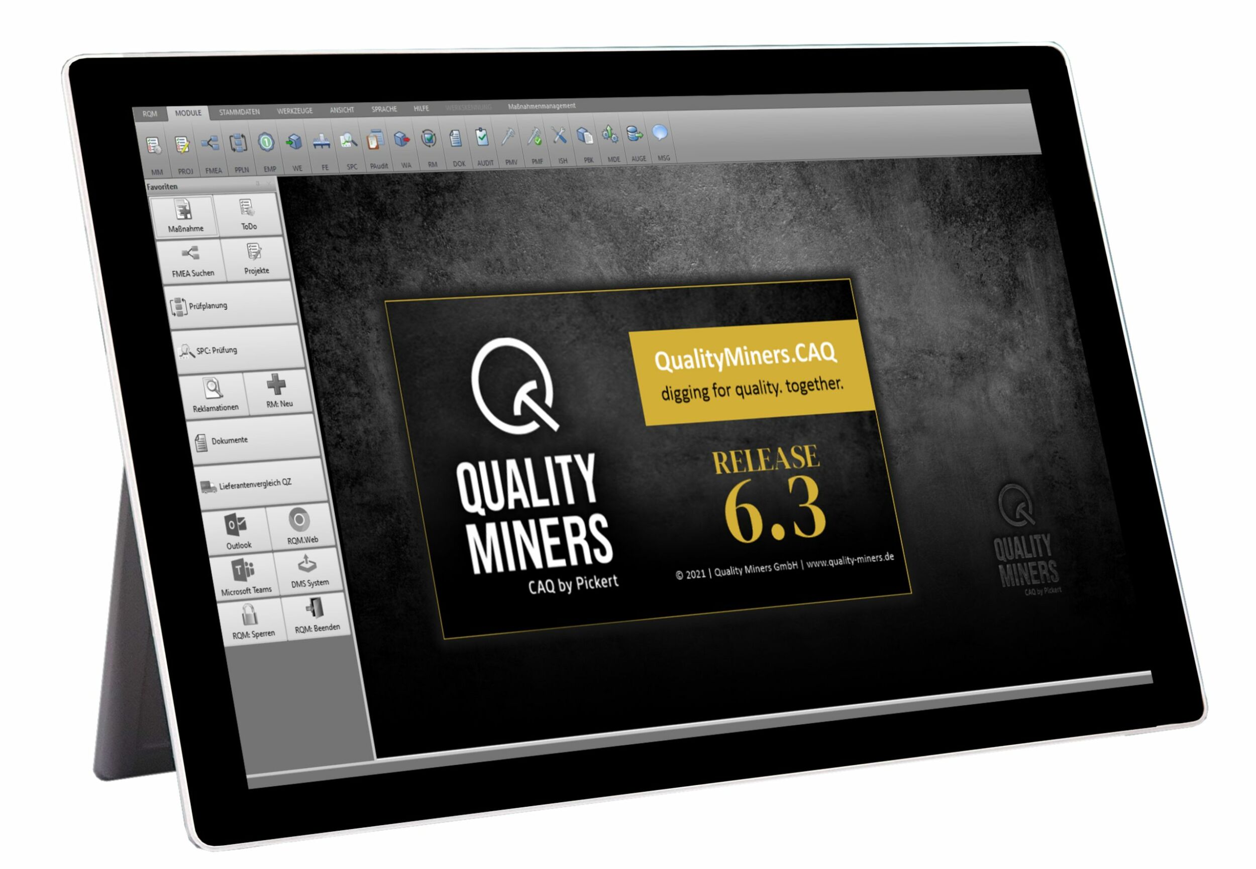 Das neue Release QM.CAQ 22 von Quality Miners wurde funktional erweitert. (Bild: Quality Miners GmbH)