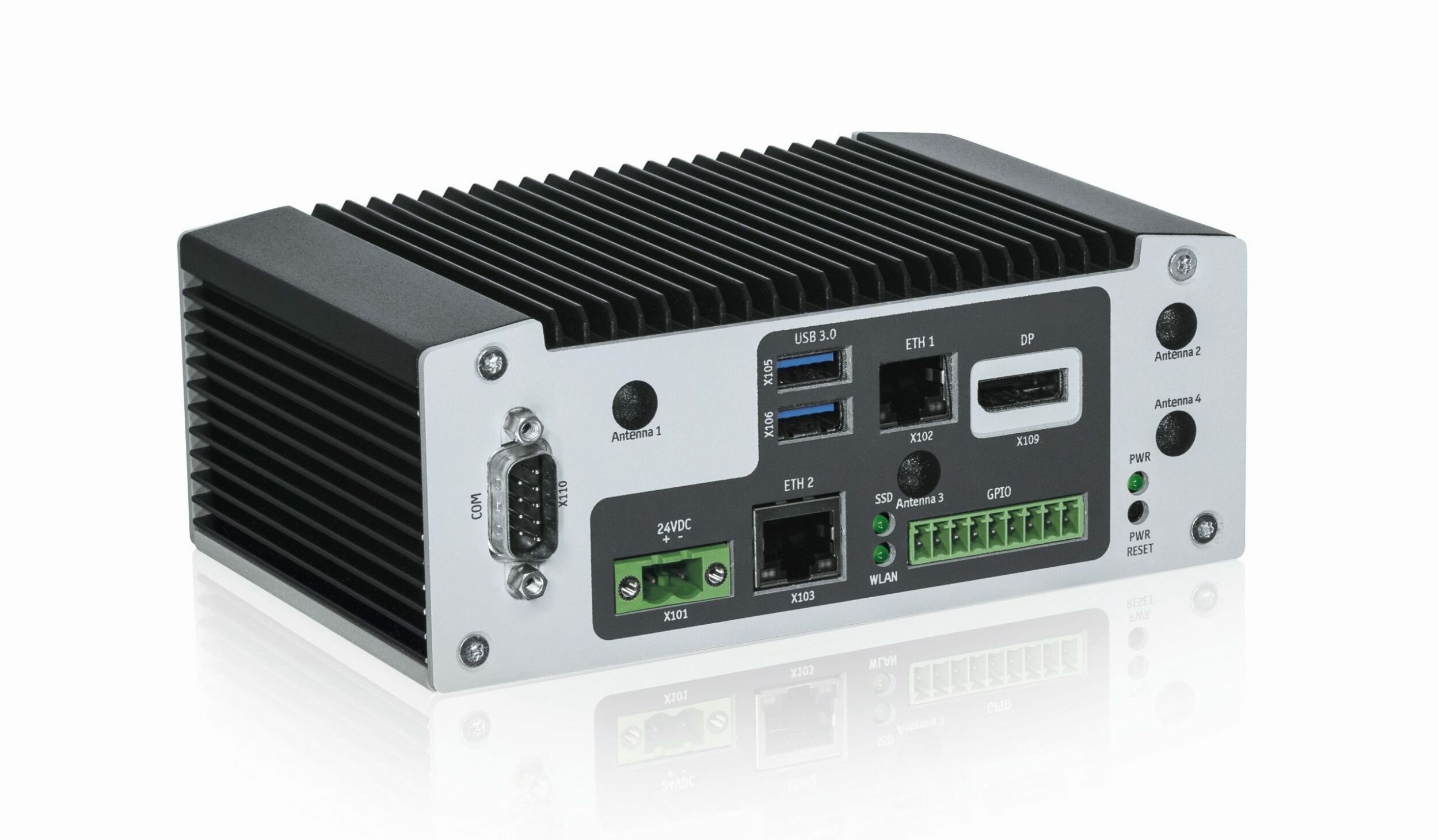 Die lüfterlose industrielle Computer-Plattform KBox A-250 ist die Hardwarebasis für das IoT-Einsteigerpaket von Kontron. (Bild: Kontron AIS GmbH)